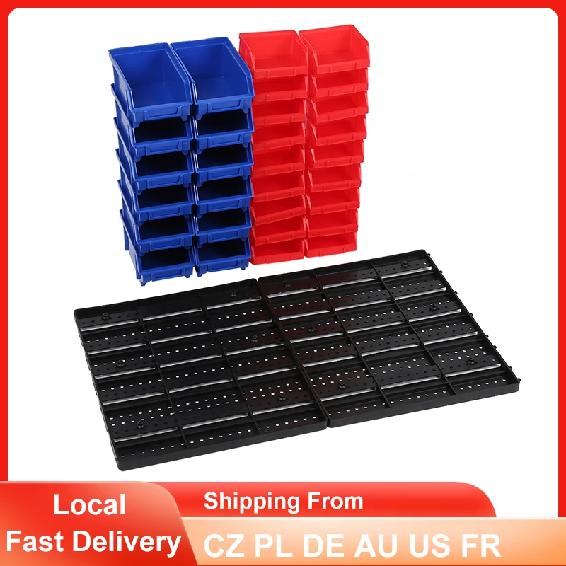 30 шт настенный инструменты коробка для хранения деталей оборудования