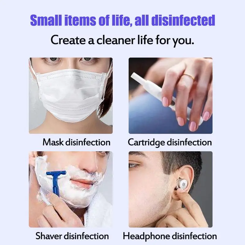 УФ-светильник стерилизатор для ногтей сухая температура масок лица смартфонов