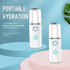 Нано-распыляющее воду мини USB Перезаряжаемые электронный спрей ручной увлажнитель Лето Вентилятор охлаждения для отдыха на открытом воздухе небольшой воздушный Кондиционер для волос