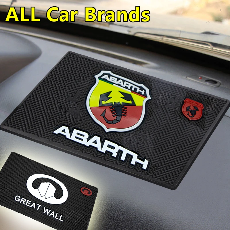 

1pcs Car Logo Non-Slip Mat Interior Dashboard Phone Non-Slip Mat For Volvos XC90 XC60 XC40 V40 V50 V60 S40 S50 S60 S70 S80 S90