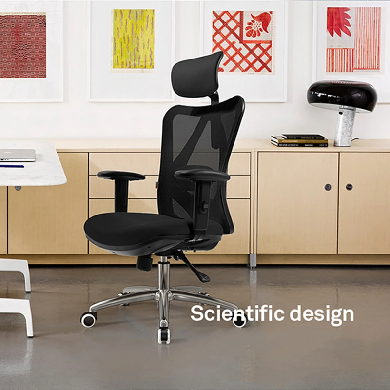

Family Home Ergonomic Computer Gaming Chair Liftable Swivel Chair Comfortable Sedentary Backrest Can Lunch Break Office Chair