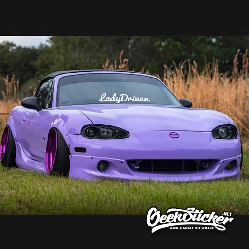 Автоледи Водонепроницаемый авто лобовое стекло автомобиля наклейка на ветровое