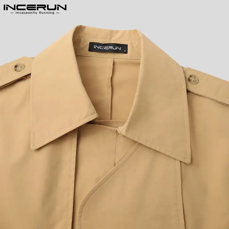 Модные мужские куртки Повседневная Уличная одежда короткие пальто с отложным