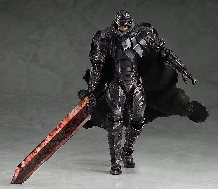 Игра Berserk Beruseruku Figma 410 Black Swordman, экшн-фигурка из ПВХ, Коллекционная модель, игрушки для рождественского подарка, 16 см