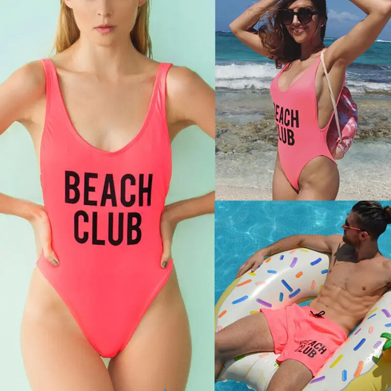 Горячая 2019 спортивный купальник сексуальный Для женщин Island Vibes Одна деталь