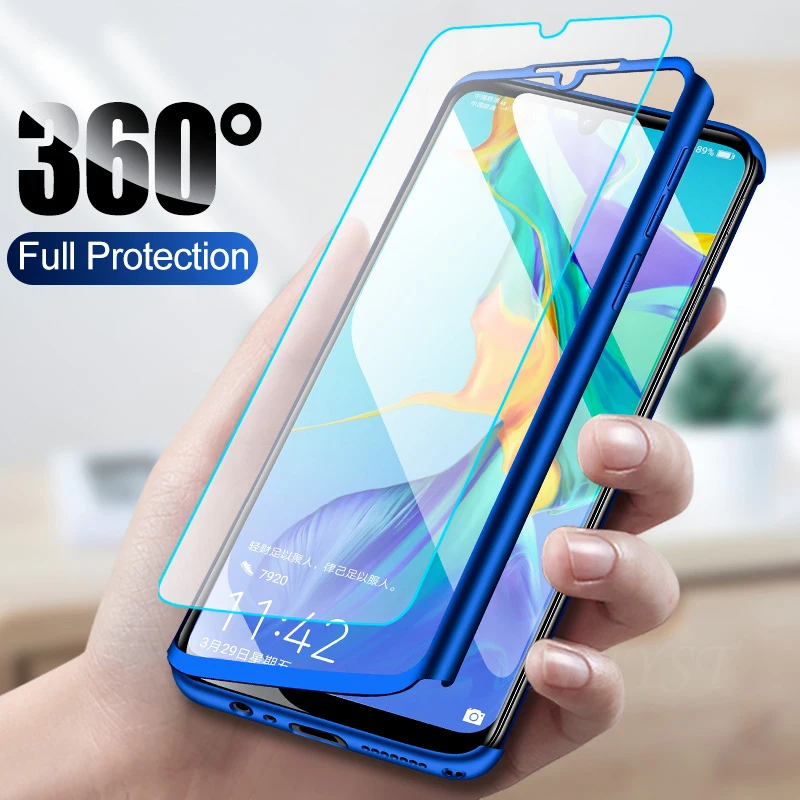 Чехлы с полным покрытием 360 градусов для телефонов Huawei P Smart P20 P10 P9 Lite Nova 2 2i Plus Honor