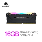 Модуль памяти для настольных ПК Corsair Vengeance RGB Pro 16 Гб (1x16 Гб) DDR4 3200 (PC4-25600) C16, черный