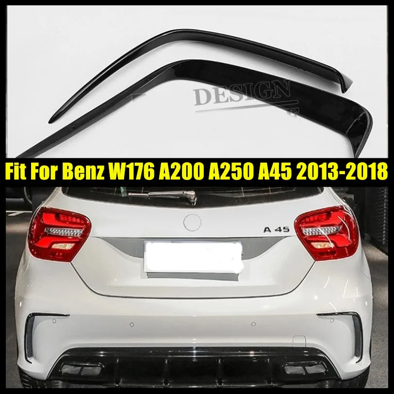 Разветвитель для заднего бампера из АБС пластика Mercedes Benz W176 A200 A250 A45 AMG 2013 2018 1
