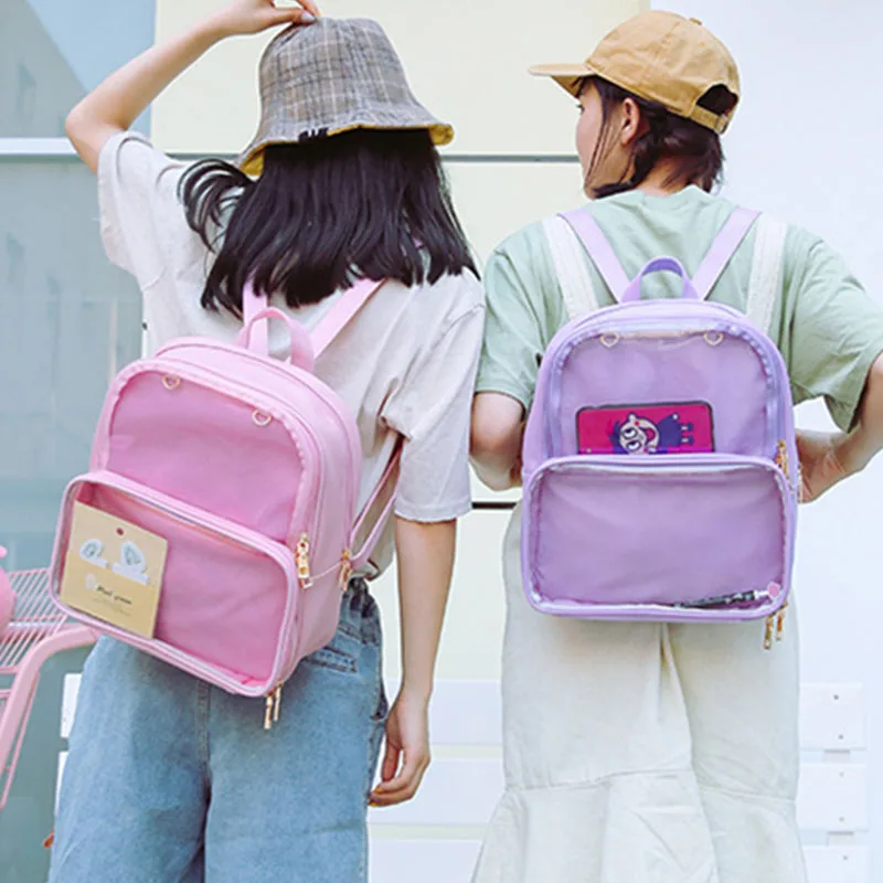 Рюкзак женский из ПВХ водонепроницаемый | Багаж и сумки