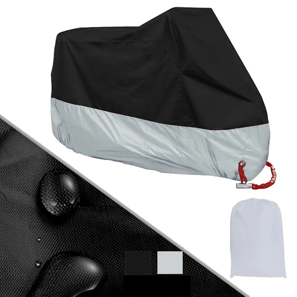 

Cycling Motorcycle Bike Rain Cover Waterproof Universal Bicycle Rain Dust Cover Nylon Uv Protective Cover With Storage Bag
