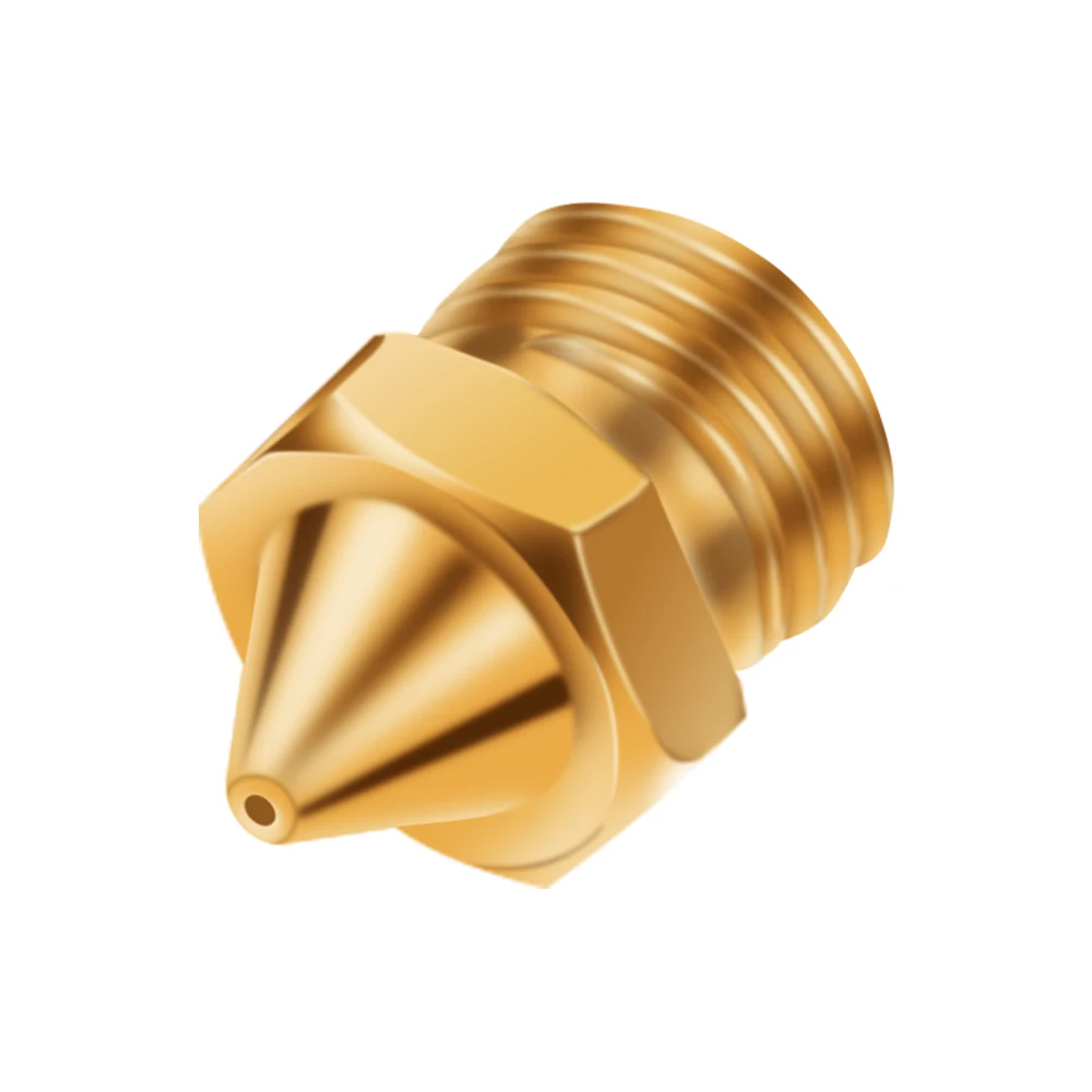 Латунная Форсунка 3 шт./лот для экструдера Hotend Печатная головка 0 4/0 6/0 8 мм деталь 3D