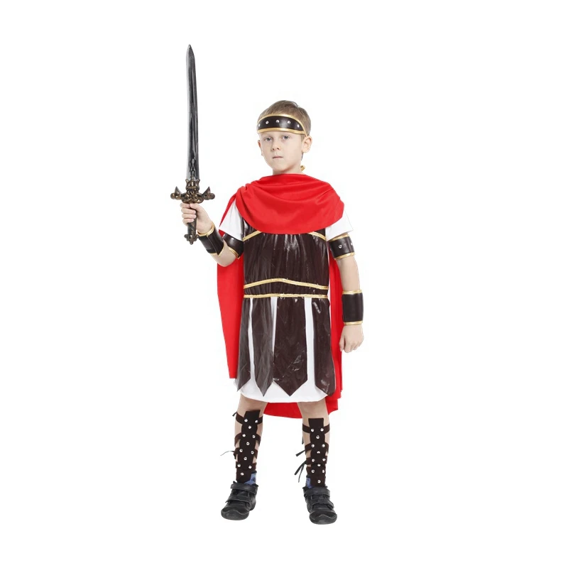 Детский костюм древнего римского спартанского воина центуриона Геркулеса