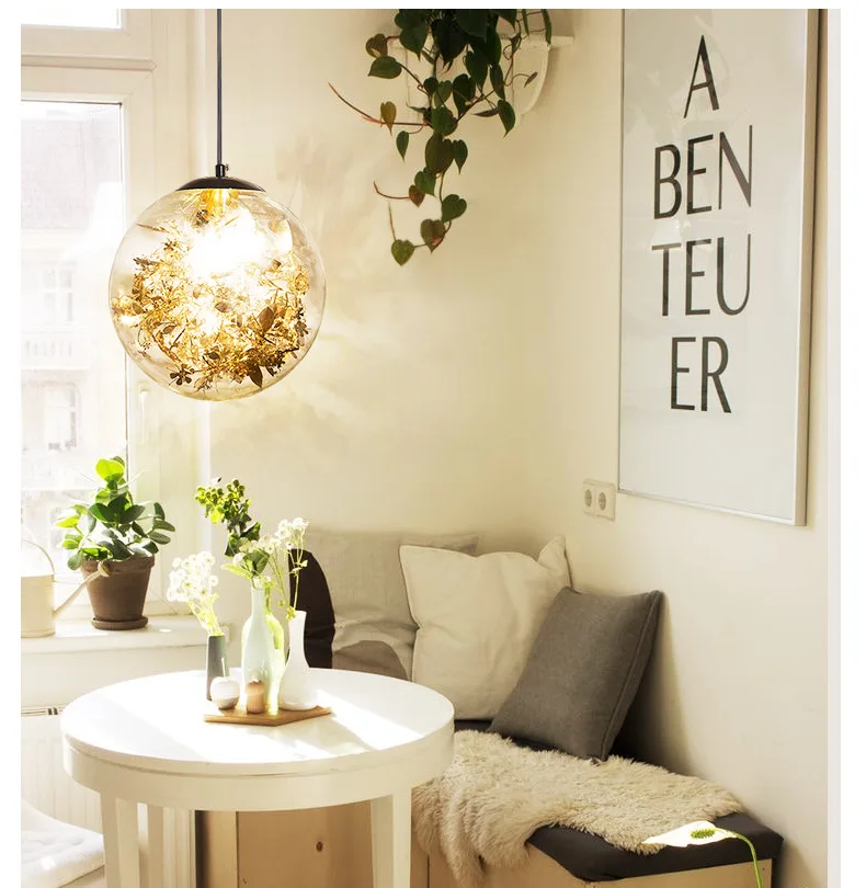 Северный постмодерн минималистичный романтический ресторан стеклянная люстра