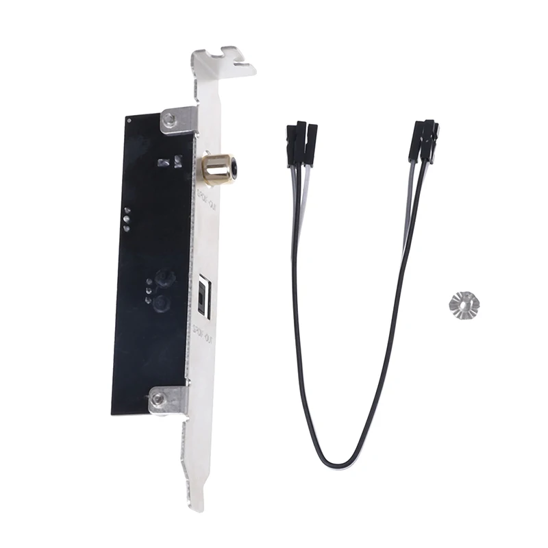 SPDIF оптический и RCA выход пластина кабель Кронштейн для Asus Msi Gigabyte материнская