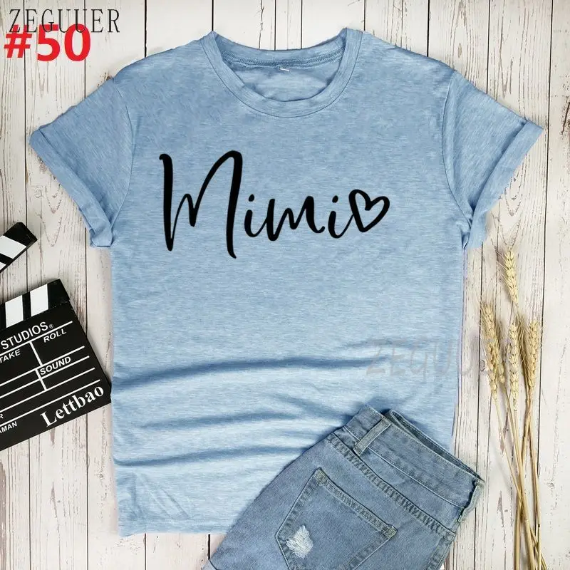 

Mimi Heart Summer New Loose Short-sleeved Ins Letter T-shirt Harajuku Print Women Punk Vintage Casual Korean Streetwear Top Tees