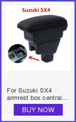 For Nissan Note armrest box USB Charging heighten Double layer