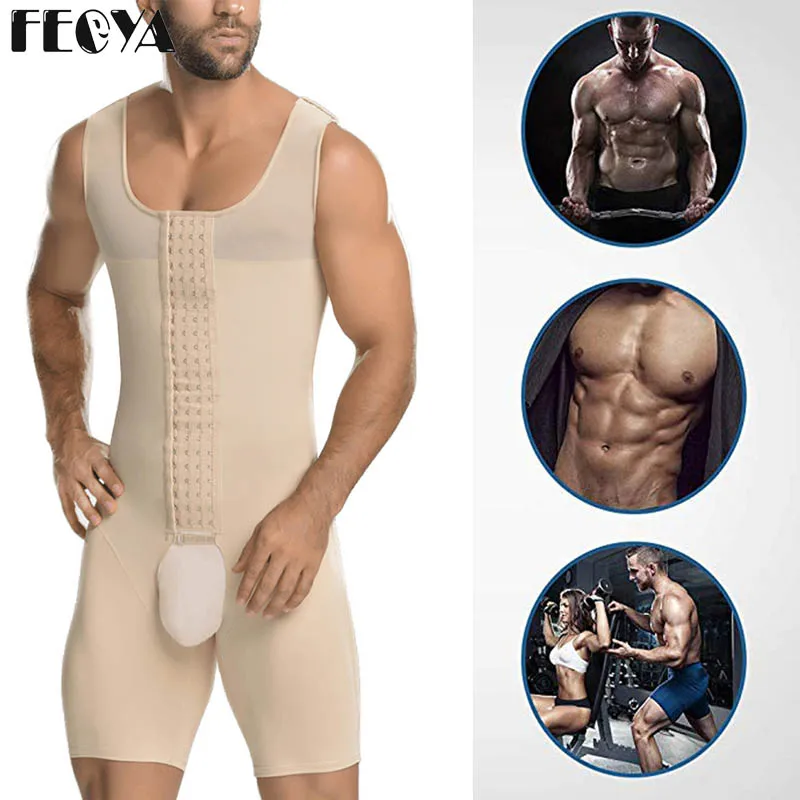 Форма тела r для мужчин корсет тренажер талии утягивающий комбинезон