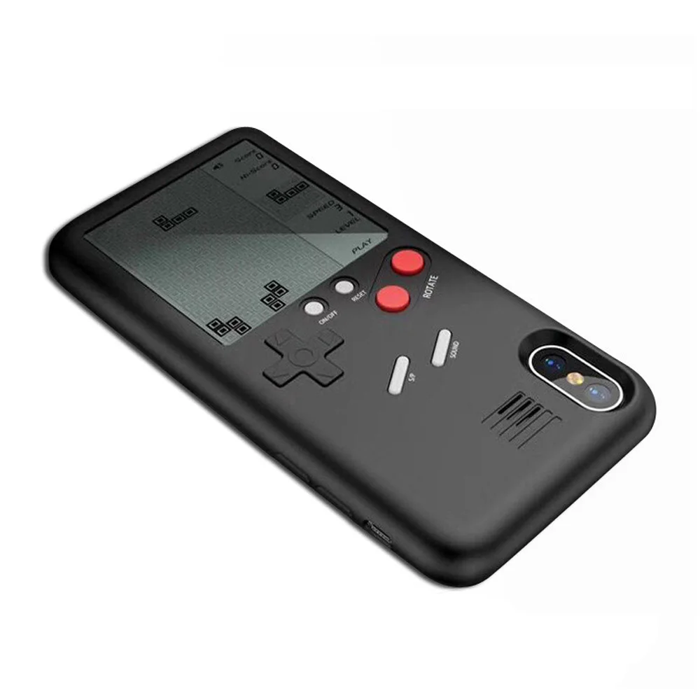 Уникальный мультиигровой чехол для телефона iPhone 11 Pro X XS Max XR 8 7 Plus 6 6s TPU чехол для iPhone 11 Pro max Game Tetris чехол для телефона