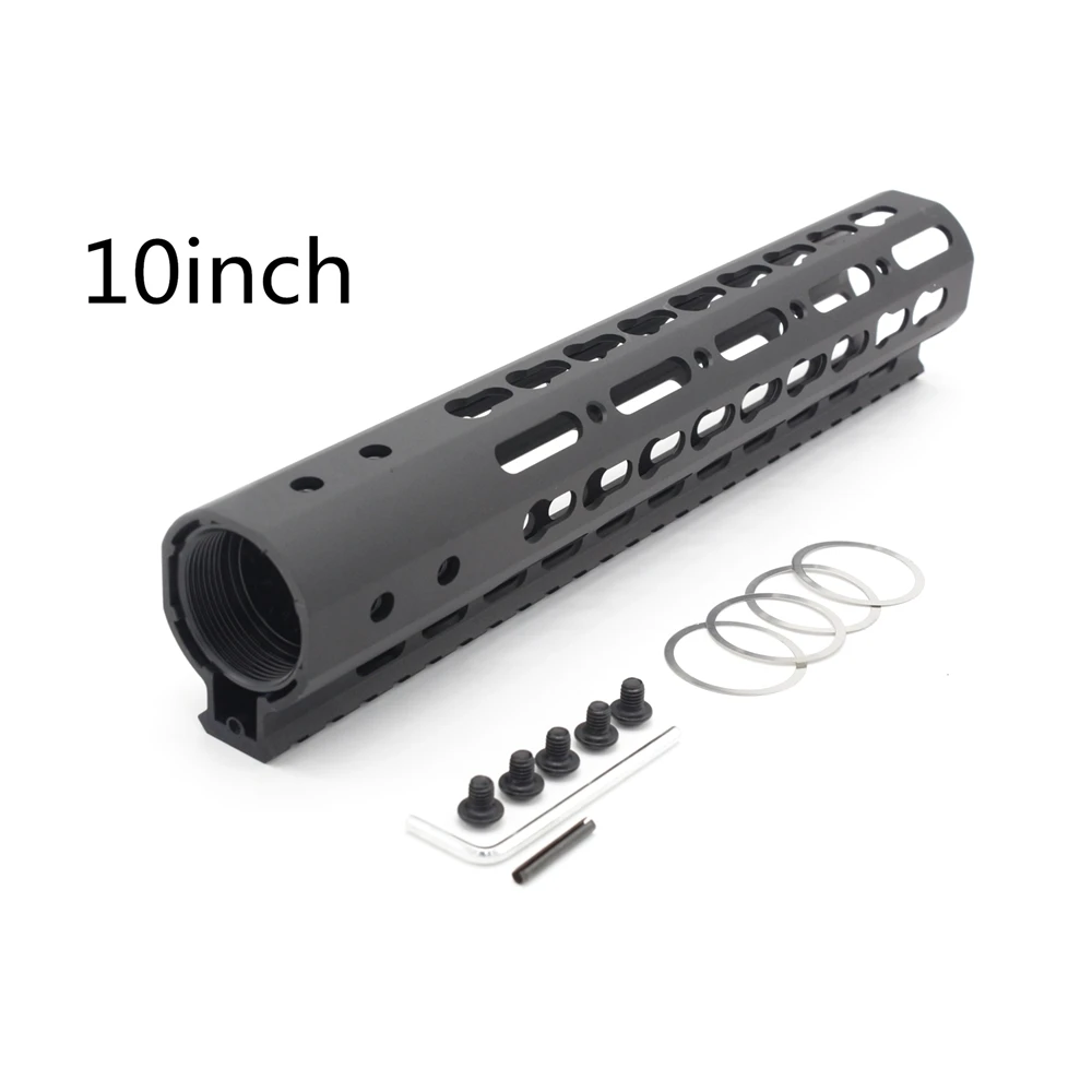 10 дюймов Бесплатная поплавок поручень M-lok / Keymod стиль система крепления Fit .223/5.56