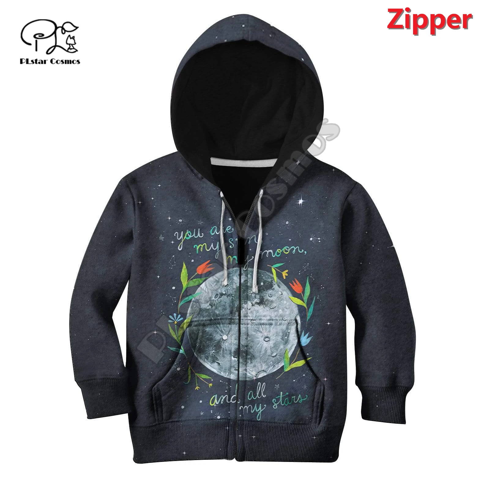 

PLstar Cosmos Cute Cartoon 3D Print Boy Girl Hoodies Sweatshirt Funny Animal Zipper Hooded 1-10 Years Old Children's Clothing C5