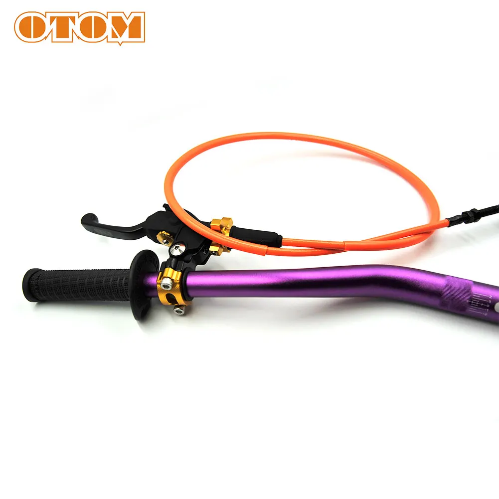 OTOM мотоциклетный внедорожник оплетенный стальной гидравлический усиленный