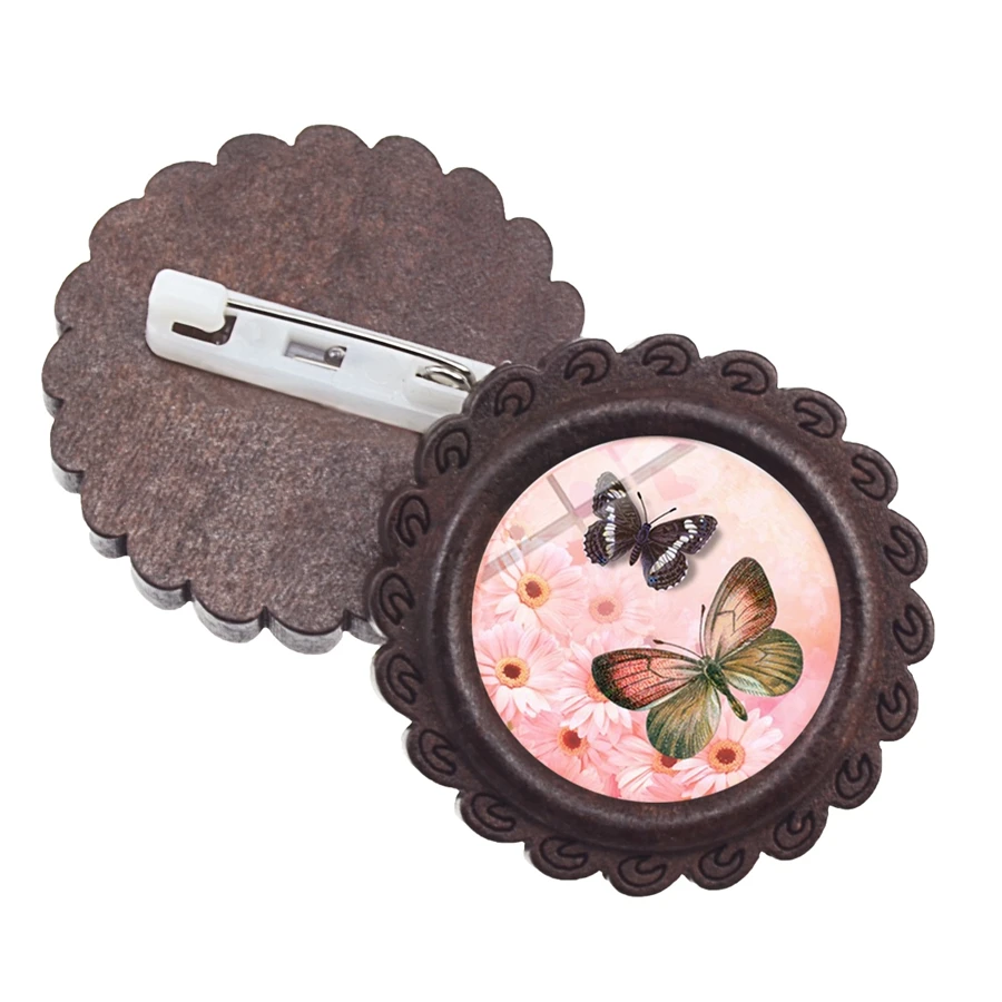 Элегантная Брошь в виде сиреневой фиолетовой бабочки булавка яркая бабочка