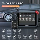 Профессиональный инструмент диагностики автомобиля XTOOL X100 PAD2 Pro, OBD2, с программатором ключей для иммобилайзера VW 4-го 5-го поколения и SAS ABS DPF