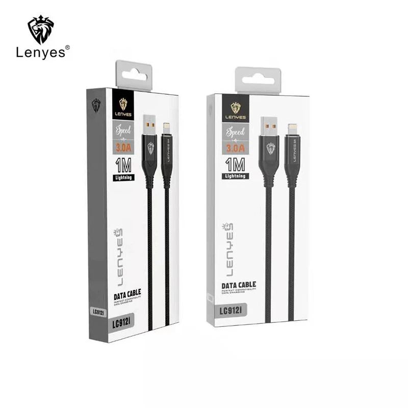 Кабель Lenyes Micro USB 3A кабель для быстрой зарядки и синхронизации данных