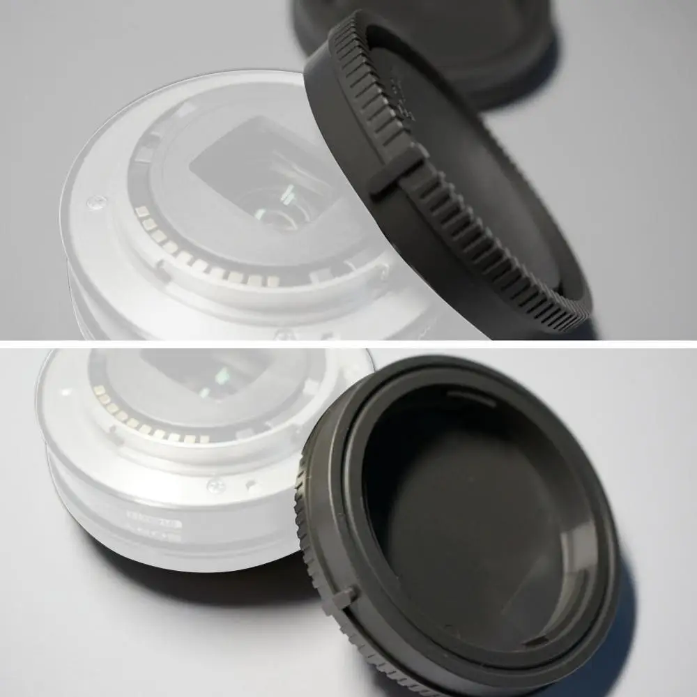 Задняя крышка объектива для камеры NEX3/5/6/7 A6000 A7 A7R A7II A7S 2 шт.|Крышки объектива| |