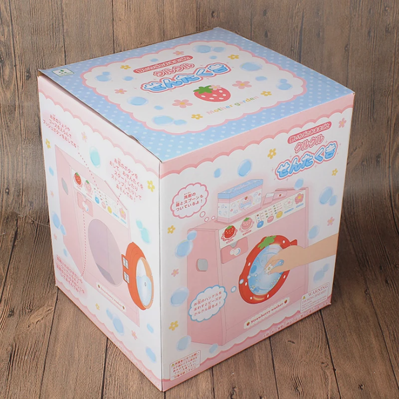 Деревянная игрушечная стиральная машина игрушечное моделирование домашнее