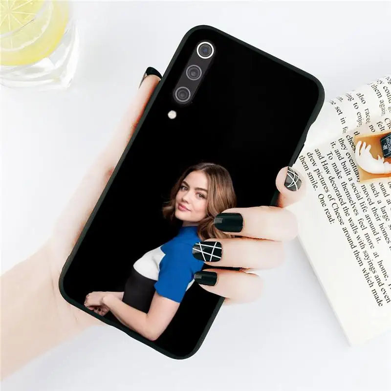 

lucy hale American actor singer Phone Case For Xiaomi Redmi note 7 8 9 t k30 max3 9 s 10 pro lite Luxury brand shell funda coque