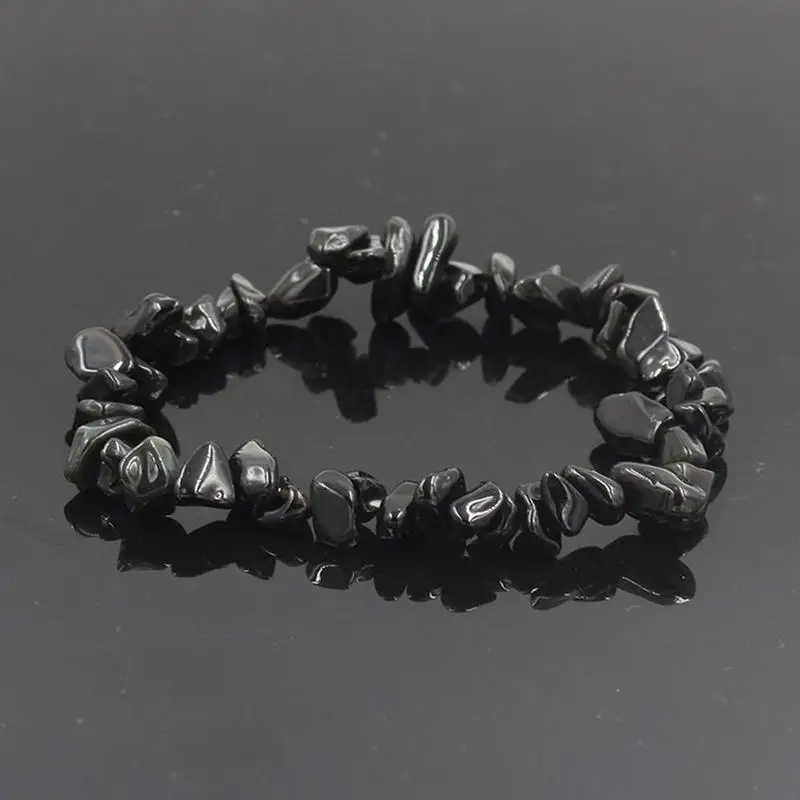 Feng Shui bracelets Crystal Bracelet Stretch Strand Healing Chakra Chips Quartz Crushed Women Q5G4 | Украшения и аксессуары