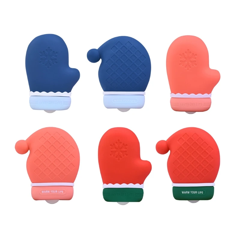 

Рождественский силиконовый Пакет для горячей воды с подогревом в микроволновой печи для горячей холодной терапии