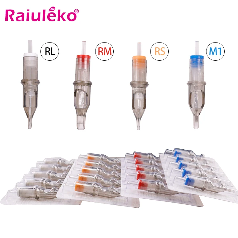 

10 шт., Одноразовые стерилизованные иглы для татуировок