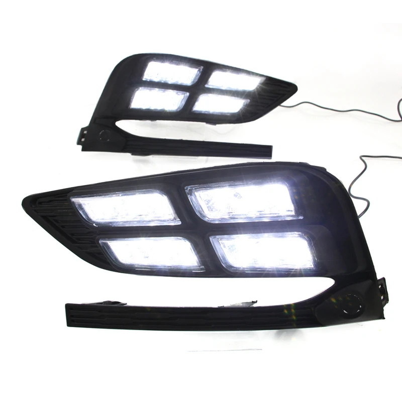 

DHBH-2Pcs for Chevrolet New Cruze LED Daytime Running Light Car Front Fog Light