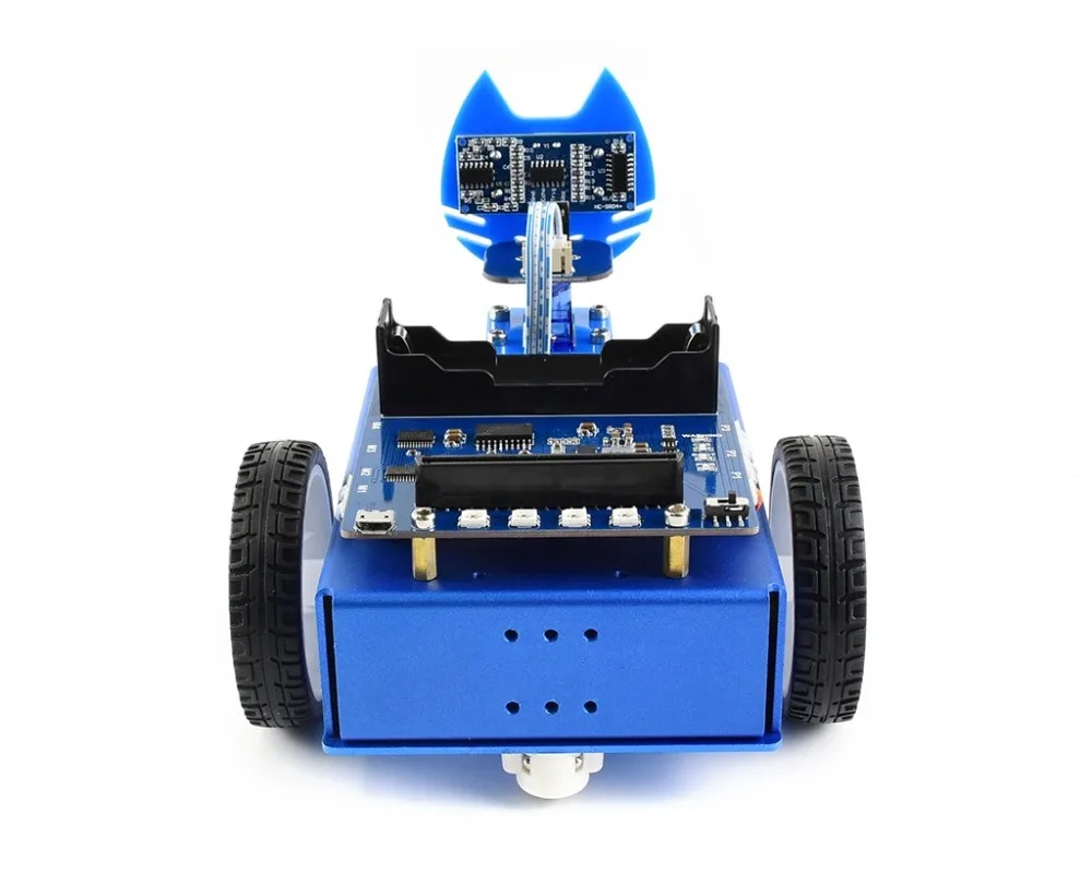 Набор для сборки робота KitiBot starter 2WD умный автомобиль с контроллером BBC micro:bit