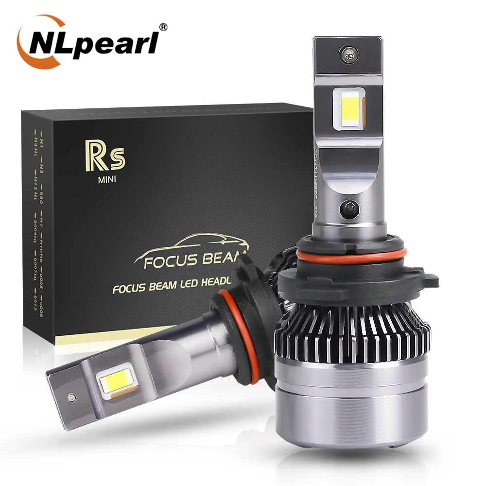 

NLpearl 2X 9006 Led Car Headlight Bulbs H7 H1 H4 Led 6500K CSP SMD 16000LM 72W 9005 HB3 9012 880 881 H3 H8 H9 H11 Turbo Lamp 12V