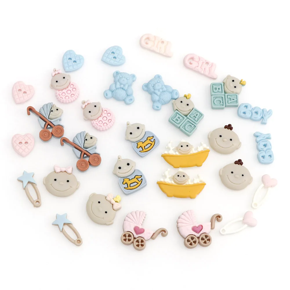 Кабошон из смолы с плоской задней стороной 20 шт. | Дом и сад