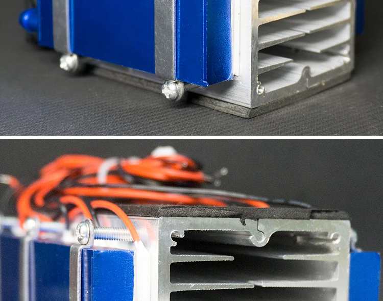 Самодельный холодильник полупроводниковый алюминиевая пластина 12 в кулер