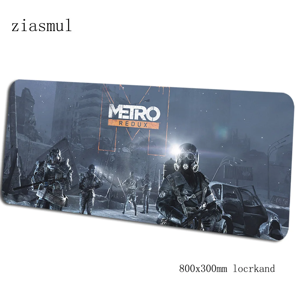 Metro 2033, коврик для мыши, 80x30 см, игровой коврик для мыши, высококачественный коврик для мыши, геймерский компьютерный стол, коврик locrkand, notbook mousemat pc - Цвет: pattern 10