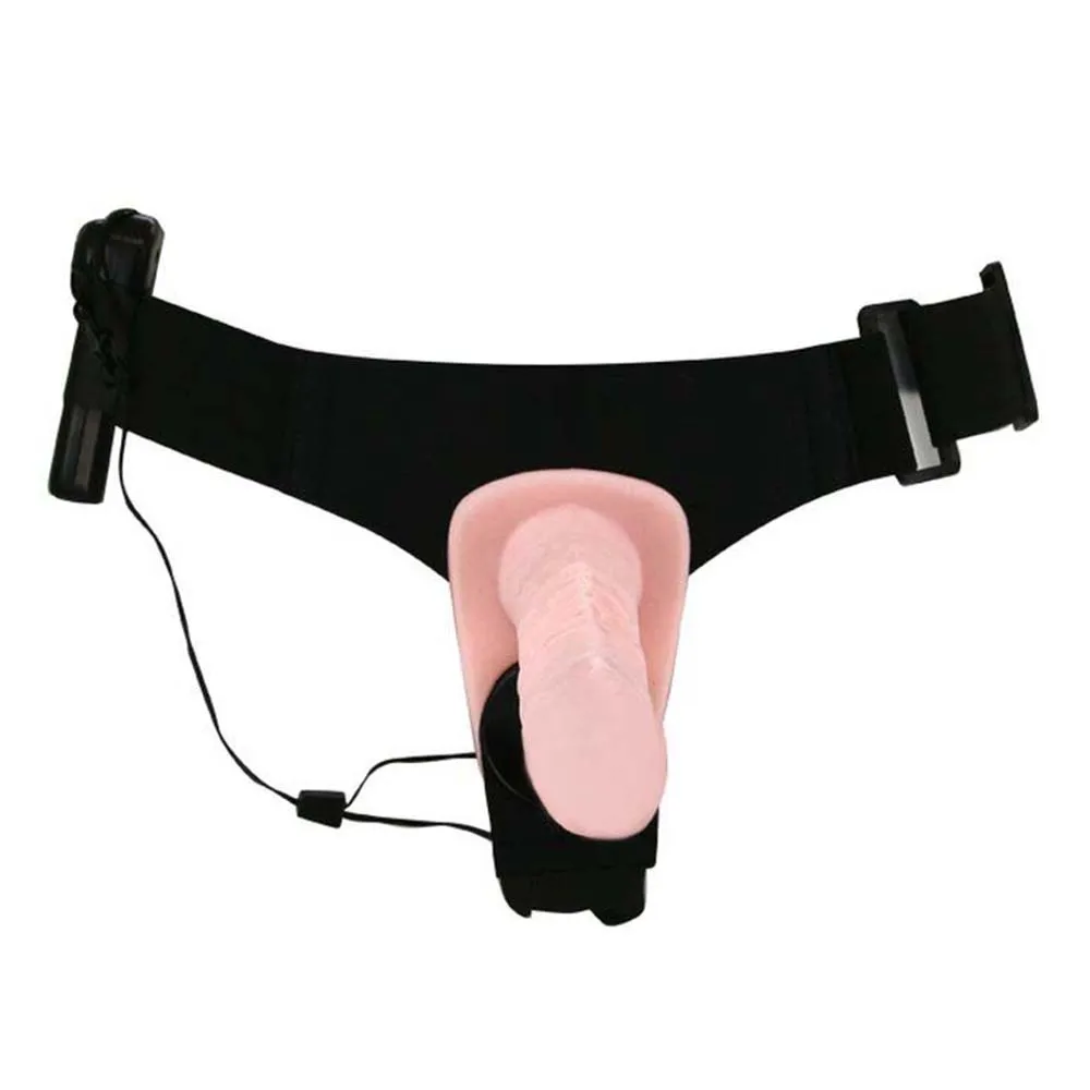 Двойной вибратор Strapon для женщин Многоскоростной фаллоимитатор лесбиянок на