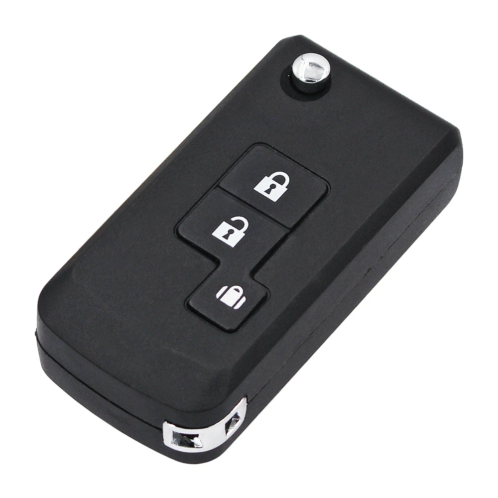 Новый раскладной чехол книжка с 3 кнопками для Nissan Qashqai 350Z X trail Navara Micra Almera|case for|case