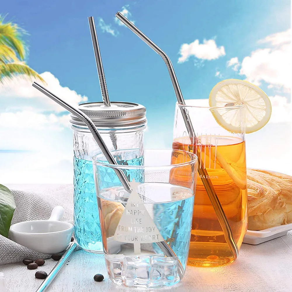 7 шт. походный дорожный набор серебряных изделий из нержавеющей стали столовые