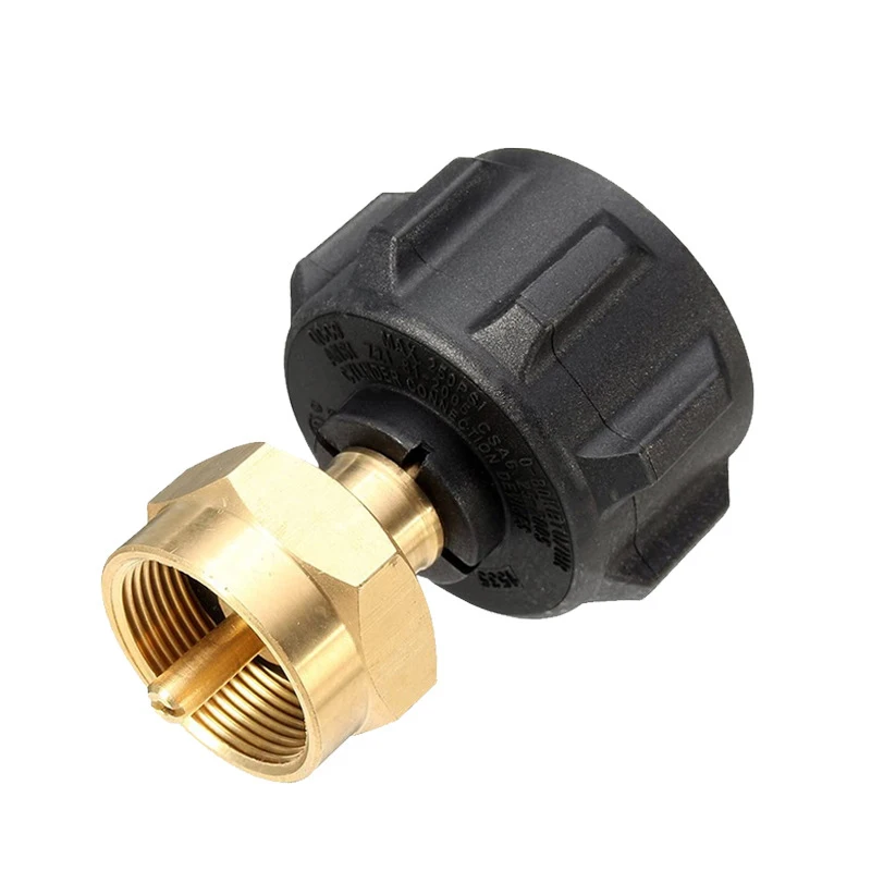 

1PCS Propane Bottle Refill Adapter Kit Small Cylinder Proper Easy Tool Seal Tool