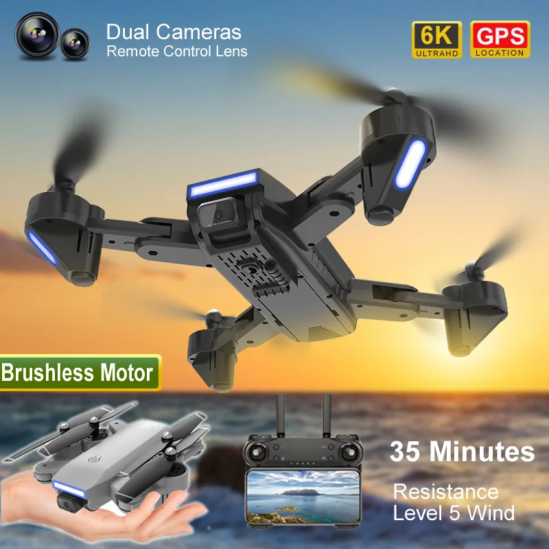 Профессиональный бесщеточный моторный Дрон K3 для аэрофотосъемки GPS Квадрокоптер