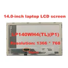 ЖК-дисплей для ноутбука 14,0 дюйма B140XW01 V.8 LTN140AT16 LP140WH4-TLP1 HB140WX1-100 M140NWR2 R1 N140BGE-L21 1366*768, 40 контактов, бесплатная доставка