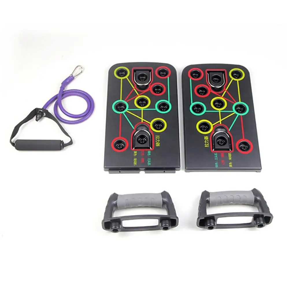 13 в 1 стойка с пуш-ап системой для занятий фитнесом тренажерным залом упражнений