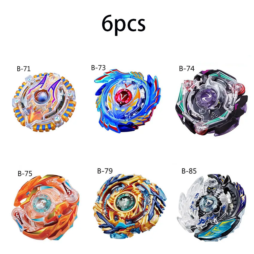 6 psc-8 beyblades Burst Launcher гироскоп Арена диск захватывающий Дуэль спиннинг Топ Launcher beyblades Арена стадион подарок для детей - Цвет: 6 psc-8