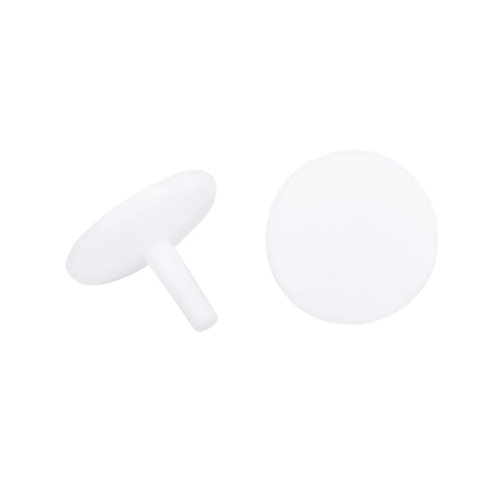 

50Pcs Mixed Color Plastic Golf Ball Markers Mark Set Golf Training Accessory