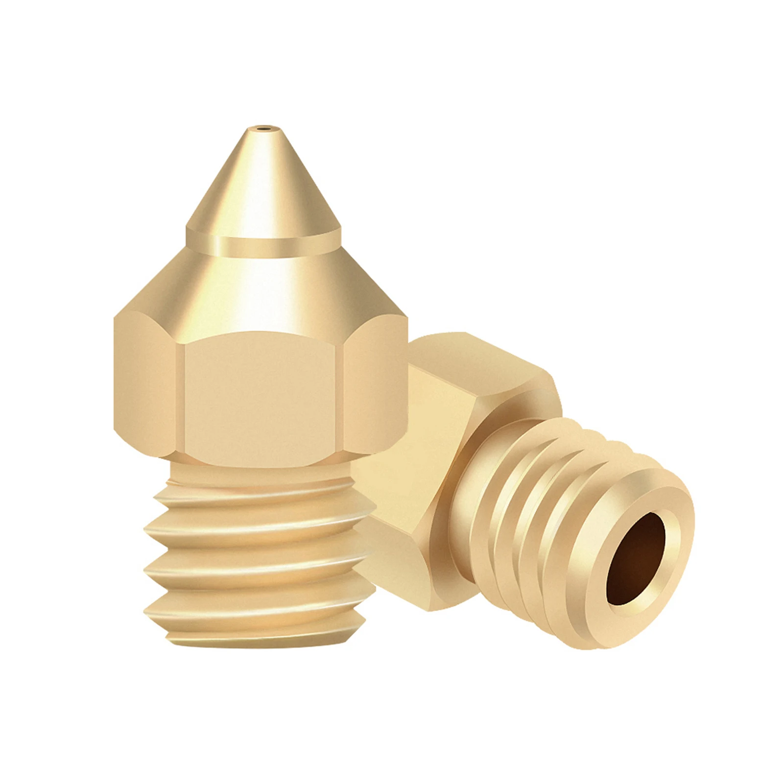Насадка для 3D принтера латунная медная TTS новая заостренная насадка 0 2/0 3/0 4/0 5 мм